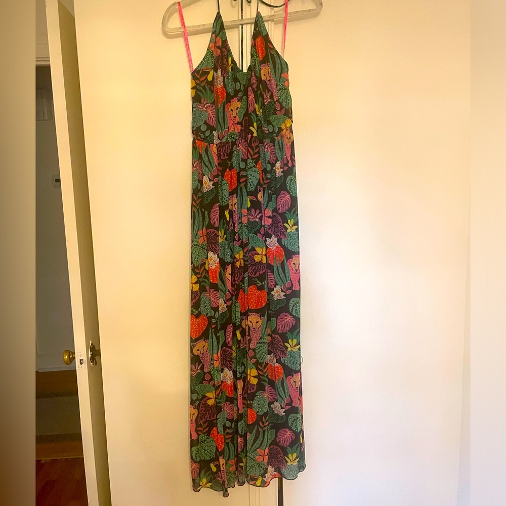 Tropical Maxi Dress 💚